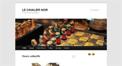 Desktop Screenshot of cavaliernoir-arras.fr